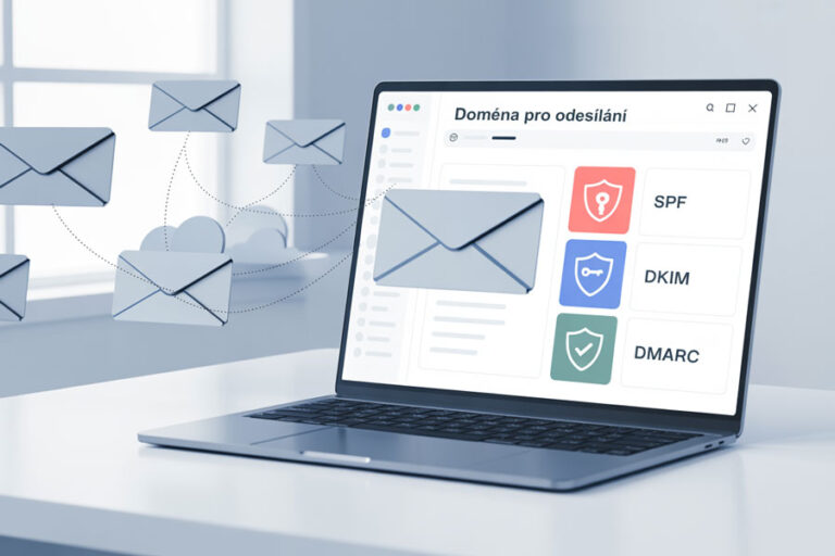 Nastavení domény pro odesílání e-mailů