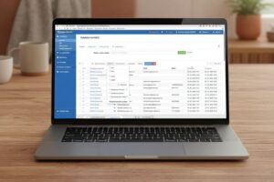 Panel pro hromadné úpravy kontaktů